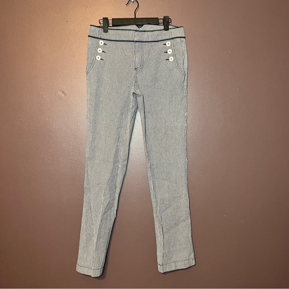 Tommy Hilfiger Parker style pinstripe trousers - Picture 1 of 11